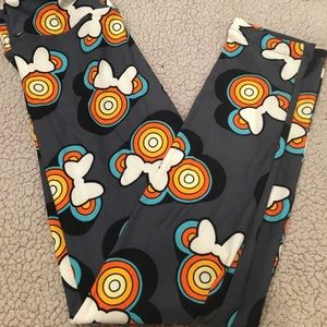 Lularoe OS Disney Minnie Mouse leggings